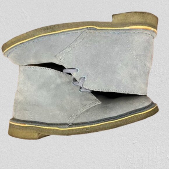 Clarks womens Desert Boot Ankle Boot, Blue Grey Suede, Size 7 M - Picture 6 of 7